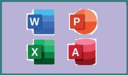Four MS icons